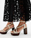 Bella Leather Platform Heel