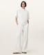 Leslie Satin Short Sleeve Top