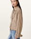 Reya Cropped Suede Mac