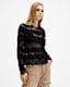 Tiff Lace Panelled Sheer Top