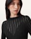 Aki Long Sleeve Funnel Neck T-Shirt