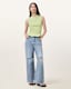 Ode Smocked Sleeveless Tank Top