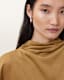 Stella Hex Hoop Earrings