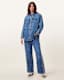 Alba Studded Oversized Denim Shirt