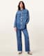 Blake Studded Wide Leg Denim Jeans