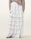 Lizi Tiered Lace Maxi Skirt
