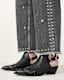 Desola Leather Western Mule