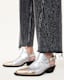 Desola Leather Western Mules