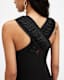 Mahree Gathered Slim Fit Midi Dress