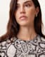 Ellie Mesh Snake Print T-Shirt