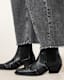 Denver Studded Leather Western Boots