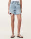 Doris Wide Leg Denim Shorts