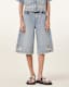 Louie Wide Leg Denim Jorts
