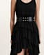 Rio Studded Leather Waist Belt