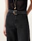 Tia Hex Leather Belt