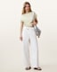 Mira Cropped Drawcord T-Shirt