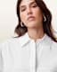 Toria Organic Cotton Dipped Hem Shirt