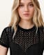 Karma Crochet Stevie Slim Fit T-Shirt