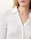 Connie Slim Fit Open Neck Shirt