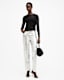 Edana Lace Long Sleeve Slim Fit Top