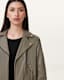 Dalby Slim Fit Leather Biker Jacket