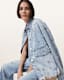 Hettie Embellished Oversized Denim Shacket