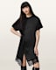 Lana Lace Trim Mini T-Shirt Dress