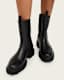 Hallie Leather Ankle Boots