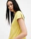 Rue Split Shoulder Crew Neck T-Shirt