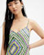 Bryony Luisa Print Midi Slip Dress