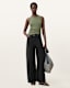 Katarina Boat Neck Slim Fit Tank Top