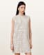 Nessa Woven Leather Mini Dress