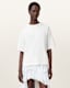 Amelie Crochet Oversized Boxy T-Shirt
