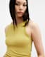 Rina Crew Neck Sleeveless Tank Top