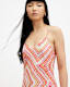 Bryony Luisa Print Midi Slip Dress