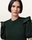 Ode Puff Sleeve Midi Dress