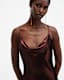 Hadley Metallic Midi Slip Dress