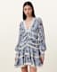 Zora Ruffled Woven Mini Dress