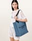 Izzy Large Logo Knitted Tote Bag