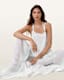 Parachute Limited Edition White Silk Dress