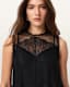 Clara Lace Trim Midi Dress