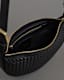 Half Moon Studded Crossbody Bag