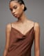 Hadley Cowl Neck Midi Slip Dress