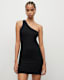 Stef Asymmetric One Shoulder Mini Dress
