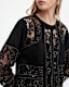 Noush Embellished Linen Blend Mini Dress