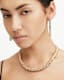 Delmy Crystal Curb Chain Earrings