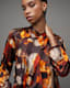 Zola Silk Blend High Neck Top