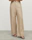 Petra Linen Blend Wide Leg Trousers