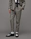 Bea Woven Checked Skinny Fit Trousers