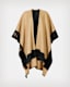 Saints Border Ruana Wool Scarf